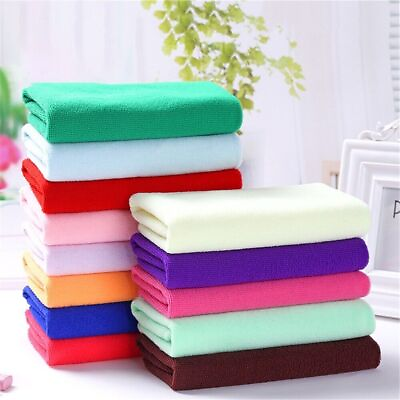 #ad 1 5pcs Soothing Cotton Face Soft Towel Cleaning Wash Towels Hand Cloth $1.00