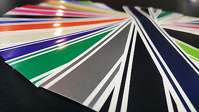 #ad 2quot; x 72quot; Vinyl Racing Stripe Pinstripe Decals Stickers *18 COLORS* Stripes $9.49