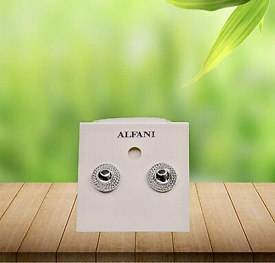 #ad Alfani Silver Tone Stud Earring $9.99