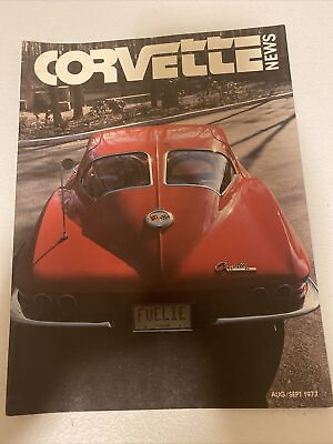 #ad Corvette News August September 1977 Lowell James $14.95
