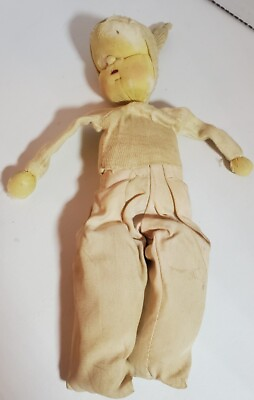 #ad vintage handmade cloth doll. $14.50