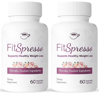#ad 2 PACK FitSpresso Health Support Supplement Fit Spresso $54.85
