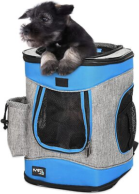 #ad Pet Carrier Airline Approved Travel Dog Backpack for Hiking Walking Puppy Cats $38.99