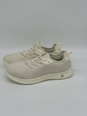#ad FLX Dynamic Wool Urban Commuter Training Sneaker Shoes Women 10 White Ladies NEW $28.50