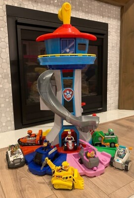#ad Nickelodeon Paw Patrol My Size Lookout Tower $215.00