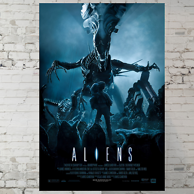 #ad Aliens movie poster Sigourney Weaver poster Alien poster 11 x17 Wall Decor $14.90