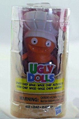 #ad Hasbro Ugly Dolls Savvy Chef Wage White With 3 Surprises Brand New Sealed Toy $13.44
