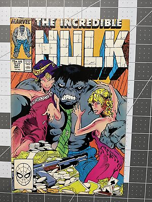 #ad Incredible Hulk # 347 Sep 1988 1st App Joe Fix It Margo Chandler FN VF $16.89