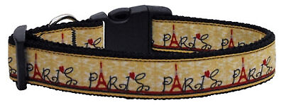 #ad With Love From Paris Ribbon Dog Collars $31.05