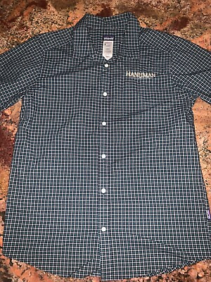 #ad Patagonia Button Down Short Sleeve Plaid Shirt Men Size Large $21.00