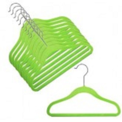 #ad Only Hangers 12quot; Childrens Lime Slim Line Hanger $9.63