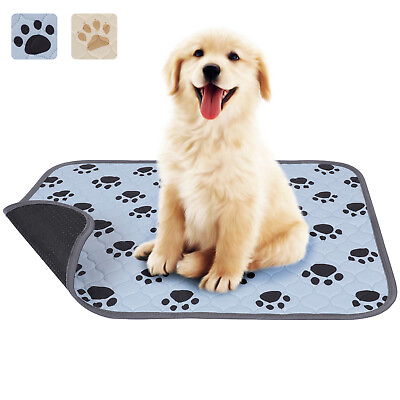 #ad Washable Dog Pee Pads Reusable Dog Training Pads Puppy Training Pad Whelping Mat $16.99
