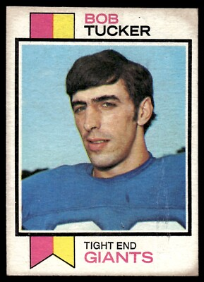 #ad 1973 Topps Bob Tucker New York Giants #80 $1.00