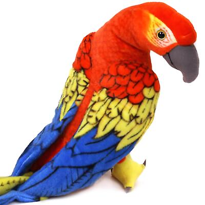 #ad Miguelita the Macaw 16 Inch Large Stuffed Animal Plush Parrot Bird $12.99