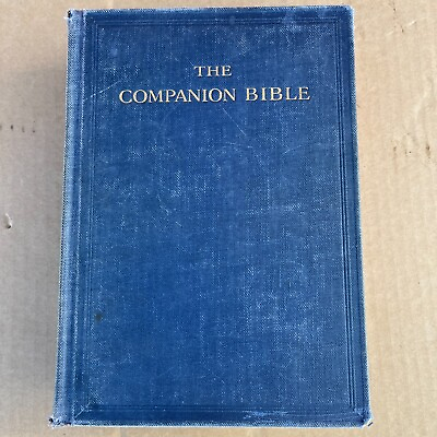 #ad 1900 Oxford Press quot;The Companion Biblequot; Authorized Version of 1611 by Milford HC $200.00