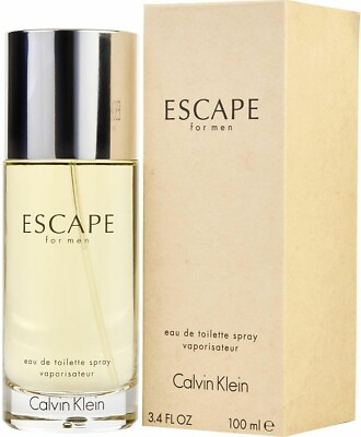#ad ESCAPE by Calvin Klein cologne for men EDT 3.3 3.4 oz New in Box $25.77