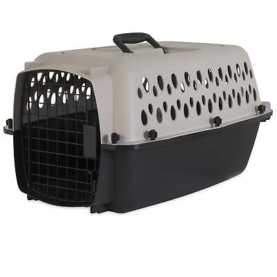#ad Vibrant Pet Kennel Small 23 quot;Dog Cage Suitable for Pets Under 15 pounds Gray $29.97
