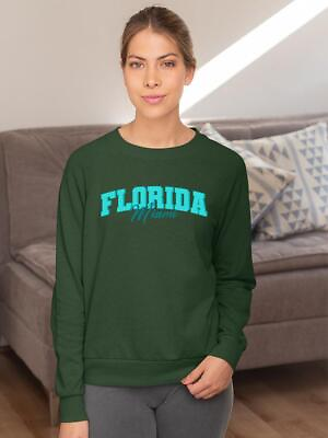 #ad Retro College Florida Miami Hoodie or Sweatshirt Image by Shutterstock $36.99