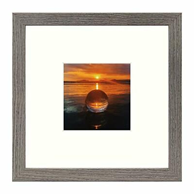 #ad 8x8 Picture Frame with Mat for 4x4 Photo Great for Weddings Engagement Display $21.98