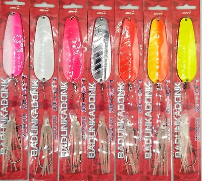 #ad Flutter Spoon Fluke Spoon Flounder Snook Bass Walleye Salmon 4quot; Spoons $24.99
