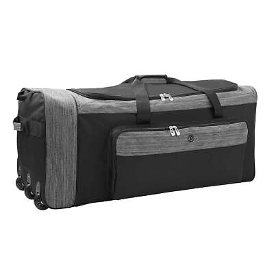 #ad 36quot; Tri Fold Polyester Rolling Trunk Duffel for Travel Walmart Exclusive $30.45