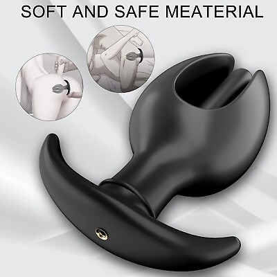 #ad Extra Large Inflatable Male Prostate Anal Butt Plug Dildo Huge Men Women Sex Toy $15.99