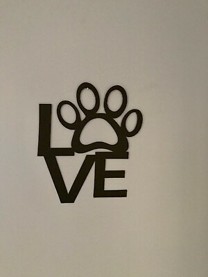 #ad Dog Lover Sign metal sign gallery wall art home decor $39.00