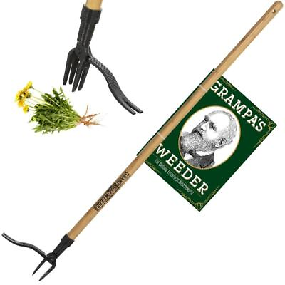 #ad Grampa#x27;s Weeder The Original Stand Up Weed Puller Tool with Long Handle $53.99