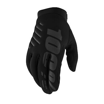 #ad 100% Brisker Cold Weather Glove Black Grey XXL Free Shipping $50.44