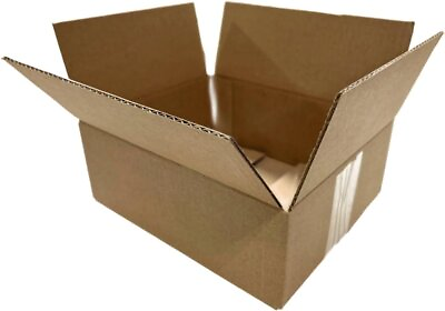 #ad 100 10x8x4 Cardboard Paper Boxes Mailing Packing Shipping Box Corrugated Con $60.95
