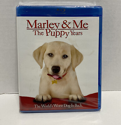 #ad Marley amp; Me The Puppy Years Blu Ray 2011 Dog Movie Brand New $11.99