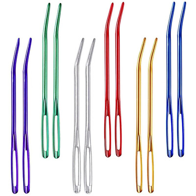 #ad 12PCS Needles for Yarn Stitching Perfect for Weaving Projects $7.43