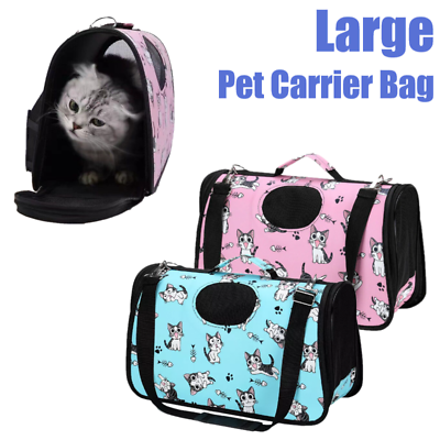 #ad Pet Dog Cat Carrier Bag Soft Sided Comfort Travel Tote Case Airline Approved US $18.77