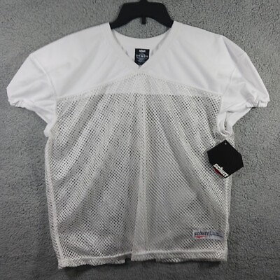 #ad Schutt Youth Size XL Pro Cut White Practice Jersey $14.44