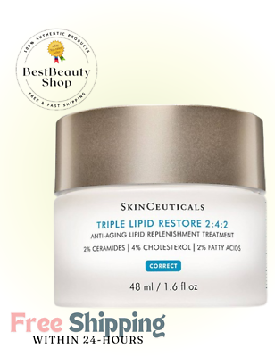 #ad #ad SkinCeuticals Triple Lipid Restore 1.6 oz Face Cream 2:4:2 48ml Sealed New Box $49.99