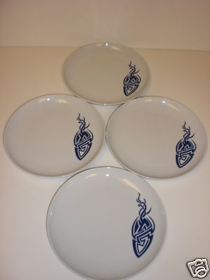 #ad KAHLA BREAKFAST PLATE SET OF 4 MADE IN GERMANY 1.1 $29.74