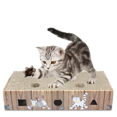 #ad Scratching Board Kitten Grinding Claw Interactive For Large $22.49