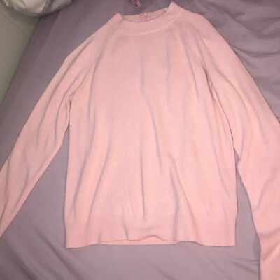 #ad pink sweater medium $5.80