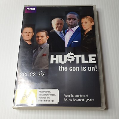 #ad Hustle Series Six DVD R4 FREE POST AU $45.00