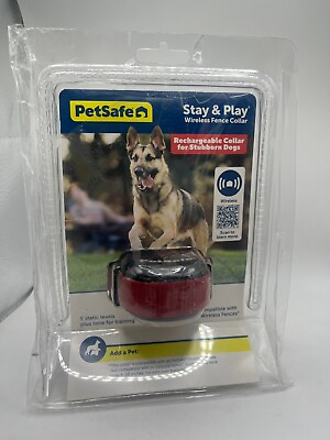 #ad PetSafe Stubborn Dog STAY amp; PLAY Wireless Fence Receiver Collar Rechargeable $89.99