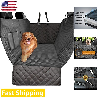 #ad Extra Large Waterproof Dog Seat Cover with Side Flaps Heavy Duty Car Hammock $67.99