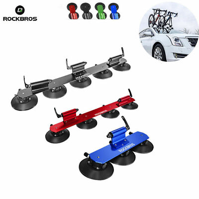 #ad ROCKBROS Bike Bicycle Rack Carrier Suction Roof top Quick Installation Roof Rack $169.99