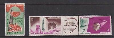 #ad French Polynesia #C39 41a mint cat. $ 33.00 $8.50