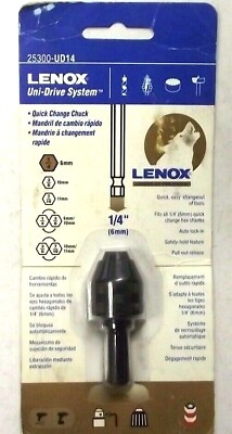 #ad Lenox 25300 UD14 Quick Change Chuck 3 8quot; Shank USA $3.00