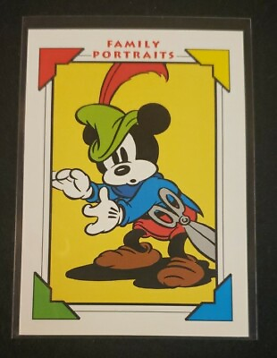 #ad mickey mouse trading card $32.50