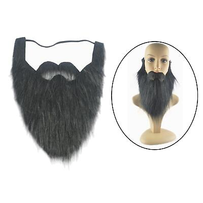 #ad Funny Long Fake Beard Costume Dress up Whisker Halloween Party Supplies new $5.79