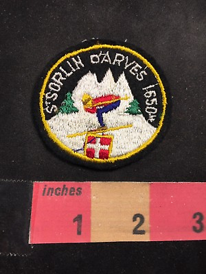 #ad Vintage FRANCE Snow Ski Saint Sorlin d#x27;Arves 1650m Patch Emblem 91A4 $18.99