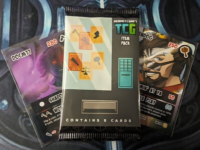 #ad Reprice 5 4 Hermitcraft TCG 2E Singles Combined Shipping Some Unopened Packs $1.99
