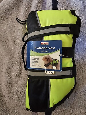 #ad Petco Dog Life Jacket Flotation Vest Small $10.00