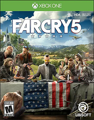 #ad Far Cry 5 Xbox One 2018 *Great Condition* FREE SHIPPING $9.45